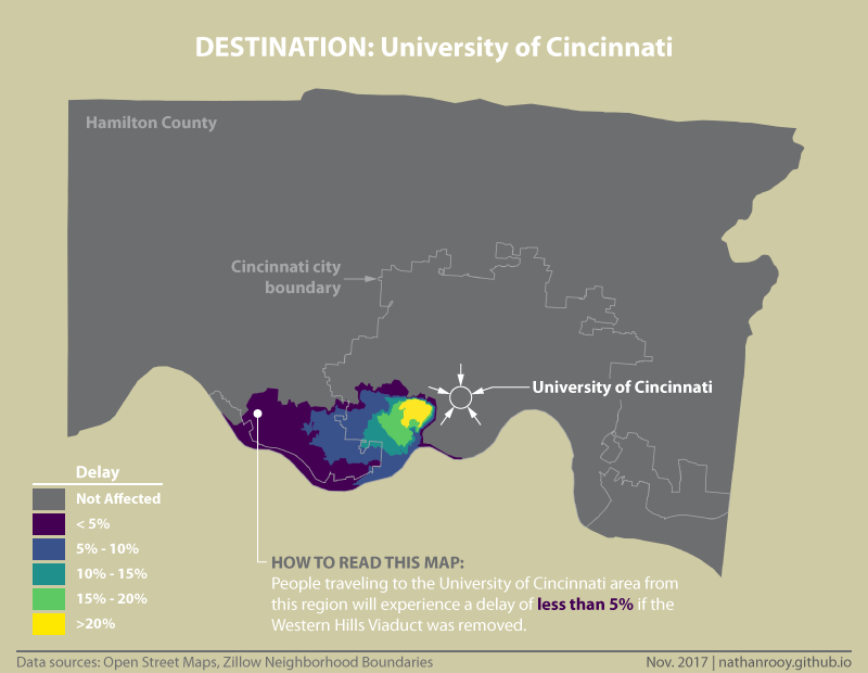 western hills viadict delay to university of cincinnati