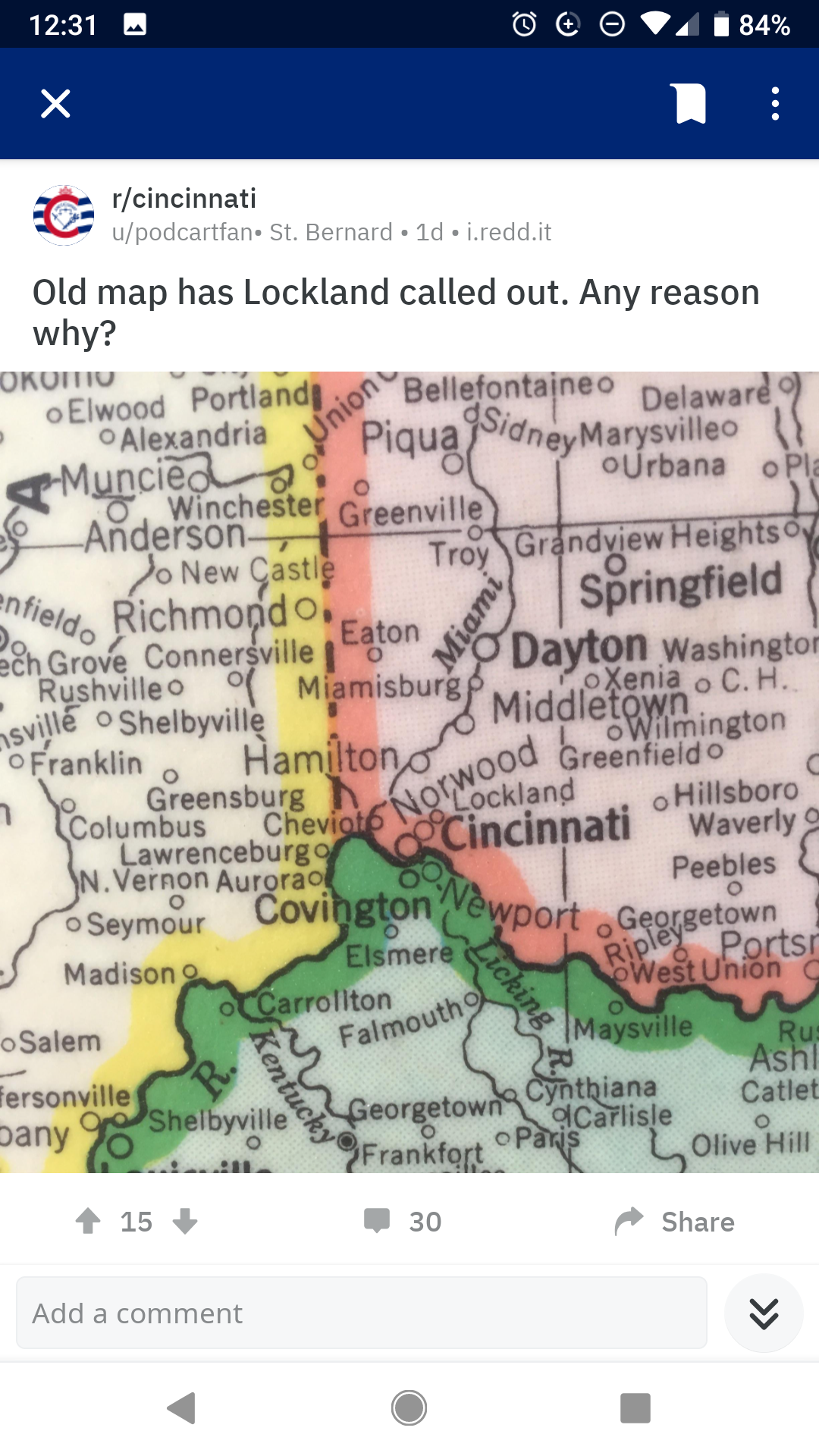 cincinnati reddit mapping mystery