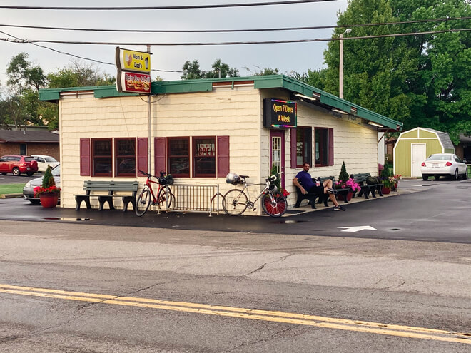 stopping for dinner in cedarville ohio