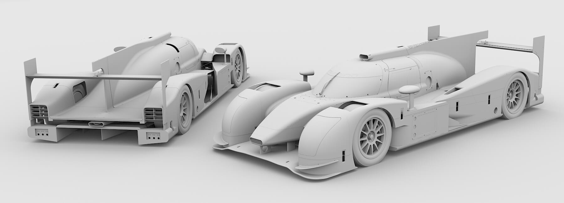 le mans stl vehicle geometry